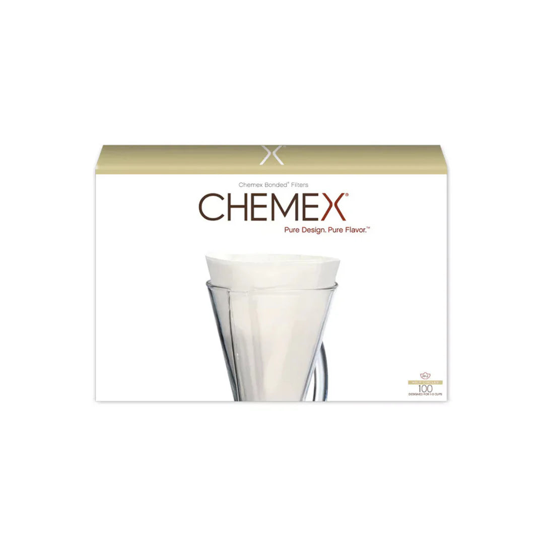 CHEMEX - Filtres papier blanc 3 tasses