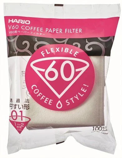 HARIO - Filtres papier blanc V60 01